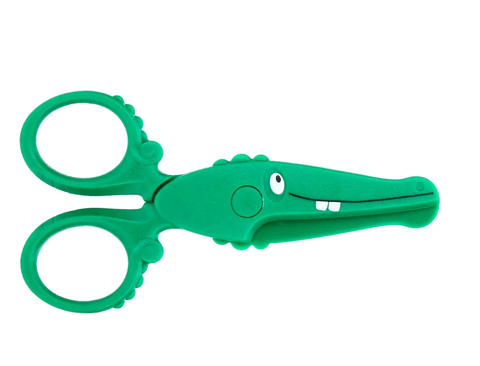Ciseaux liderpapel 2-5ans lames plastiques bouts ronds ne coupent ni cheveux ni vetements longueur 12cm