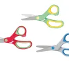 Ciseaux liderpapel asymétrique pointe arrondie anti-coupe manche ergonomique 135mm
