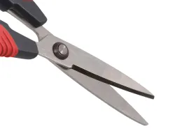 Ciseaux liderpapel lame en titane incurvee 16,5 cm facilite de coupe et durabilite housse incluse