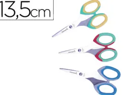 Ciseaux liderpapel toucher soft anneaux souples 135mm
