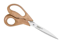 Ciseaux maped advanced wood anneaux ergonomiques lames acier anneaux en bois 21 cm