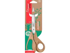Ciseaux maped advanced wood anneaux ergonomiques lames acier anneaux en bois 21 cm