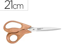 Ciseaux maped advanced wood anneaux ergonomiques lames acier anneaux en bois 21 cm