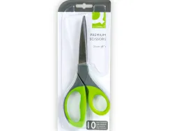 Ciseaux q-connect économiques avec grip 210mm anneaux caoutchouc