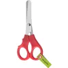 Ciseaux wonday enzo 12cm gaucher lames acier inox bouts ronds anneaux symetriques
