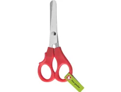 Ciseaux wonday enzo 12cm gaucher lames acier inox bouts ronds anneaux symetriques