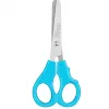 Ciseaux wonday enzo 12cm lames acier inox bouts ronds anneaux symetriques