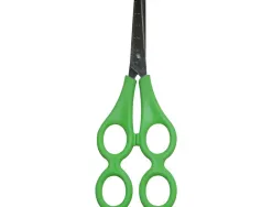 Ciseaux wonday pedago 13cm lames acier inox bouts ronds 4 anneaux symetriques