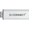 Clé usb q-connect 3.0 128gb lecture 50mb/s écriture 10-15mb/s rétractable interface superspeed 3.0