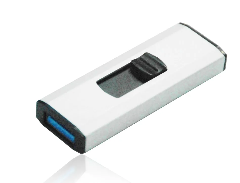 Clé usb q-connect 3.0 128gb lecture 50mb/s écriture 10-15mb/s rétractable interface superspeed 3.0