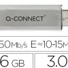 Clé usb q-connect 3.0 16gb lecture175mb/s écriture 60mb/s rétractable interface superspeed 3.0 compatible usb 2.0