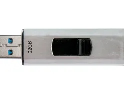 Clé usb q-connect 3.0 32gb lecture175mb/s écriture 60mb/s rétractable interface superspeed 3.0 compatible usb 2.0
