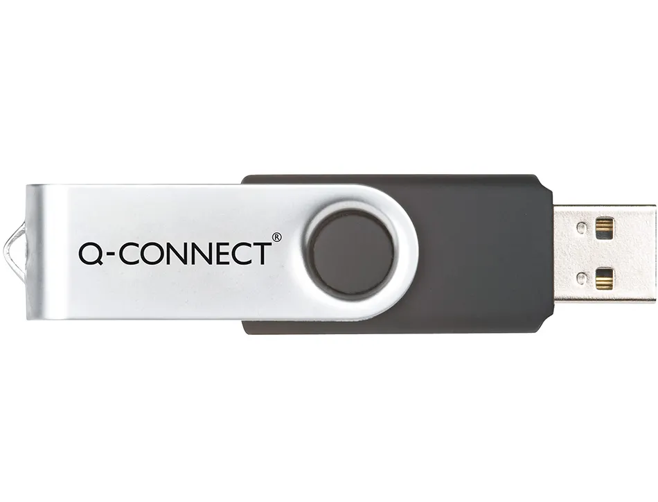 Clé usb q-connect 2.0 32gb vitesse lecture 18mb/s écriture 12mb/s capuchon rotatif