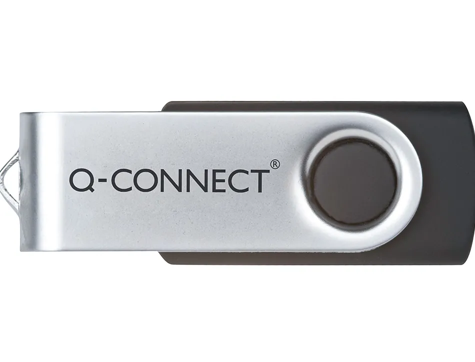 Clé usb q-connect 2.0 32gb vitesse lecture 18mb/s écriture 12mb/s capuchon rotatif