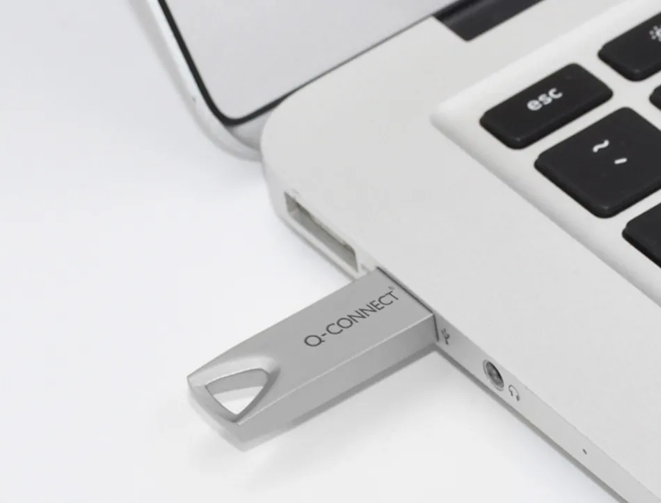 Clé usb q-connect 2.0 premium 8gb vitesse lecture 10mb/s écriture 2.5mb/s
