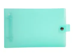Classeur 2 anneaux bristol polypropylene a5 2/30mm assortiment pastel