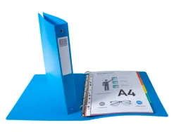 Classeur 4 anneaux exacompta forever young polypropylene a4 4/30mm assortiment