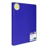 Classeur 4 anneaux polypro recycle office plast dos 20mm coloris bleu