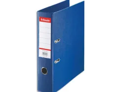 Classeur à levier esselte standard polypropylène format a4 dos 7,5 cm bleu foncé