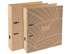 Classeur a levier exacompta prem touch eterneco dos 70mm a4 assortis