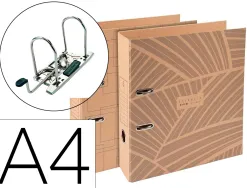 Classeur a levier exacompta prem touch eterneco dos 70mm a4 assortis