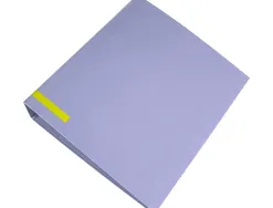 Classeur a levier liderpapel a4 color system dos de 80 mm coloris lavande