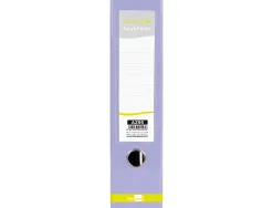 Classeur a levier liderpapel a4 color system dos de 80 mm coloris lavande