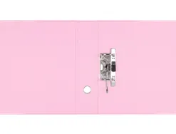 Classeur a levier liderpapel a4 color system dos de 80 mm coloris rose