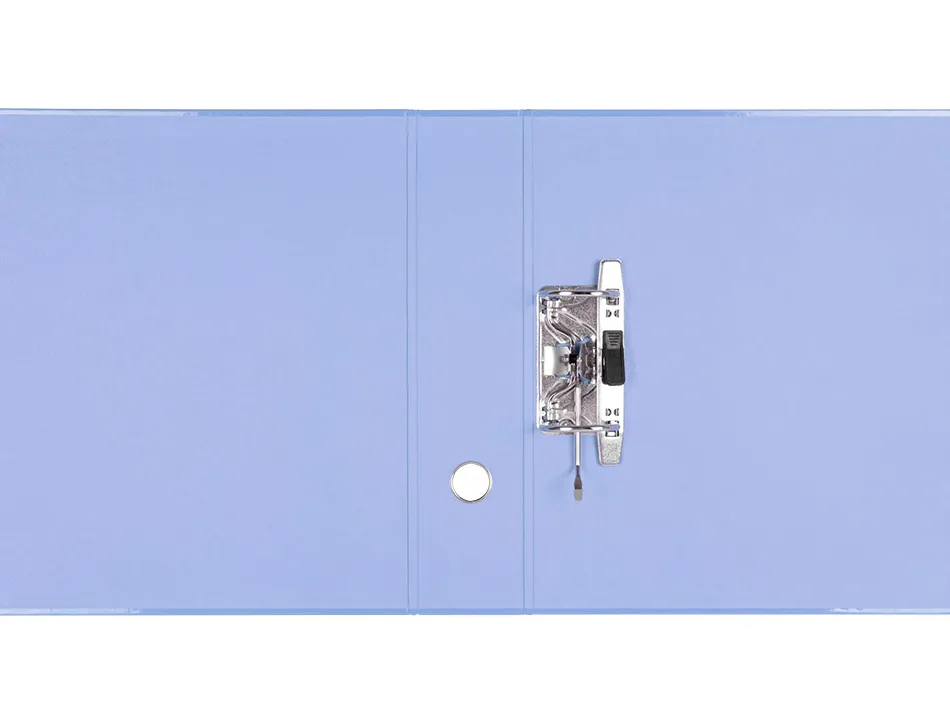 Classeur a levier liderpapel a4 color system dos de 80 mm coloris bleu ciel