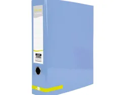 Classeur a levier liderpapel a4 color system dos de 80 mm coloris bleu ciel
