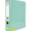 Classeur a levier liderpapel a4 color system dos de 80 mm coloris menthe