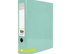 Classeur a levier liderpapel a4 color system dos de 80 mm coloris menthe