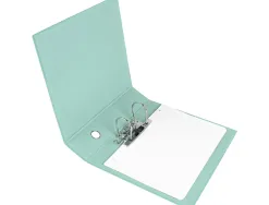 Classeur a levier liderpapel a4 color system dos de 80 mm coloris menthe