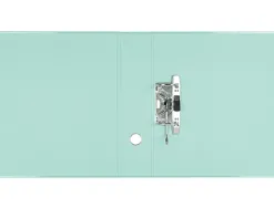 Classeur a levier liderpapel a4 color system dos de 80 mm coloris menthe