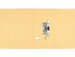 Classeur a levier liderpapel a4 color system dos de 80 mm coloris peche