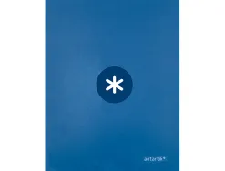Classeur antartik 4 anneaux end 40mm a4+ carton remborde coloris bleu marine