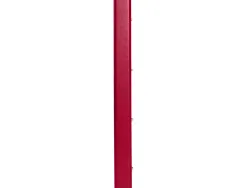 Classeur antartik 4 anneaux ronds 25mm a4 carton remborde feuillets mobiles 5x5 framboise