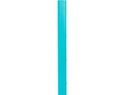 Classeur antartik 4 anneaux ronds 25mm a4 carton rembordé feuillets mobiles quadrillage 5mm coloris turquoise
