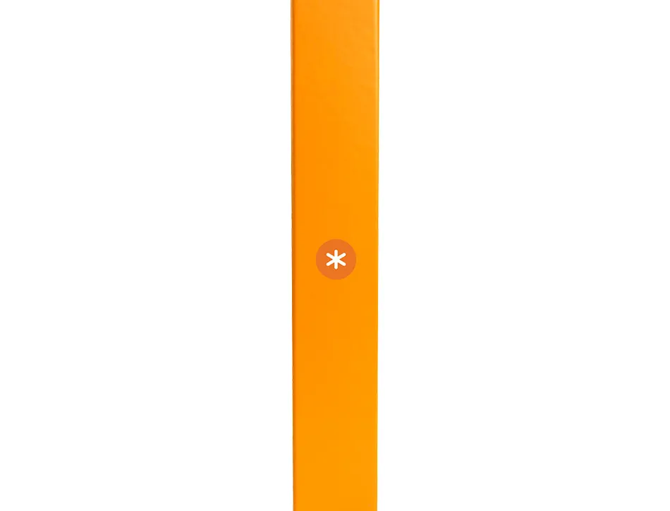 Classeur antartik 4 anneaux end 40mm a4+ carton remborde coloris jaune moutarde