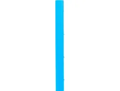 Classeur antartik 4 anneaux ronds 25mm a4 carton rembordé feuillets mobiles quadrillage 5mm coloris bleu