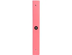 Classeur antartik 4 anneaux ronds 25mm a4 carton rembordé coloris corail