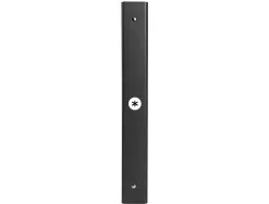 Classeur antartik 4 anneaux ronds 25mm a4 carton remborde coloris noir