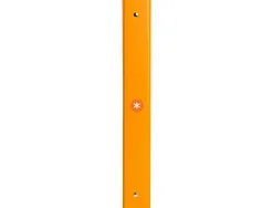 Classeur antartik 4 anneaux ronds 25mm a4 carton remborde coloris jaune moutarde