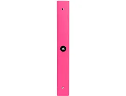 Classeur antartik 4 anneaux ronds 25mm a4 carton remborde coloris rose