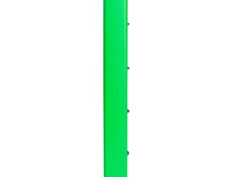 Classeur antartik 4 anneaux ronds 40mm a4 carton remborde feuillets mobiles quadrillage 5mm coloris vert