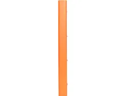 Classeur antartik 4 anneaux ronds 25mm a4 carton rembordé feuillets mobiles quadrillage 5mm coloris orange