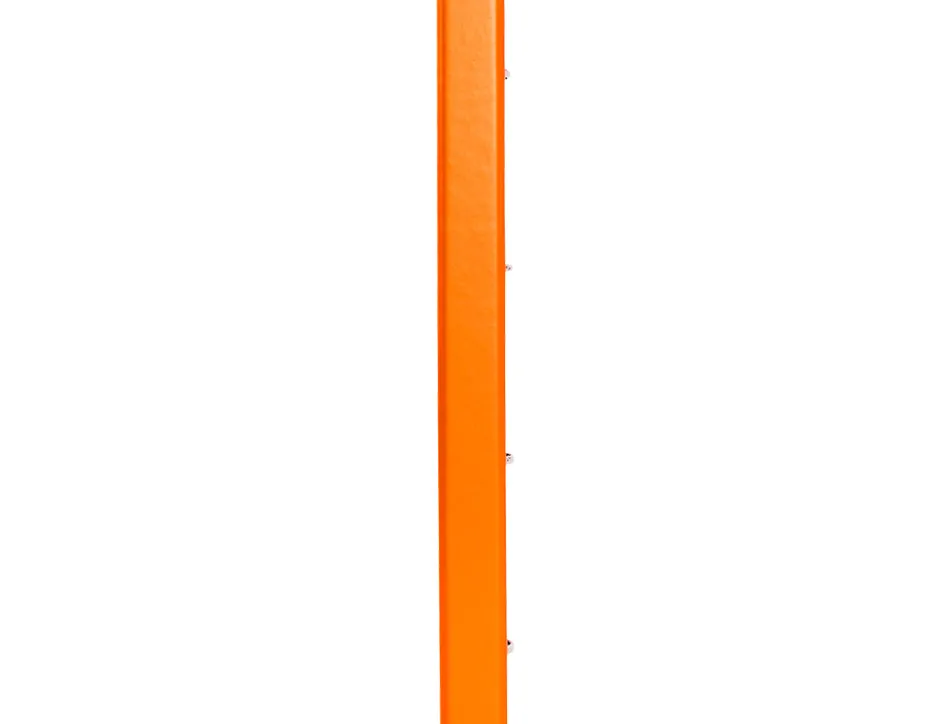 Classeur antartik 4 anneaux ronds 25mm a4 carton remborde feuillets mobiles 5x5 jaune moutarde