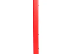 Classeur antartik 4 anneaux ronds 25mm a4 carton rembordé feuillets mobiles quadrillage 5mm coloris rouge