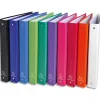 Classeur exacompta 4 anneaux a4 polypropylène rembordé 18/10e 30mm dos 40mm 10 coloris assortis 20 unités