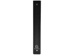 Classeur exacompta 4 anneaux 30mm a4 carte rembordée pvc dos 40mm coloris noir